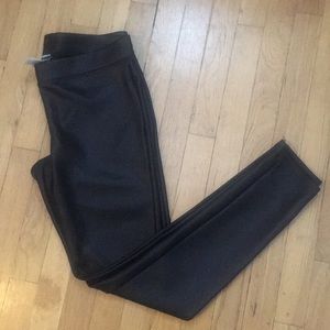 Faux leather leggings